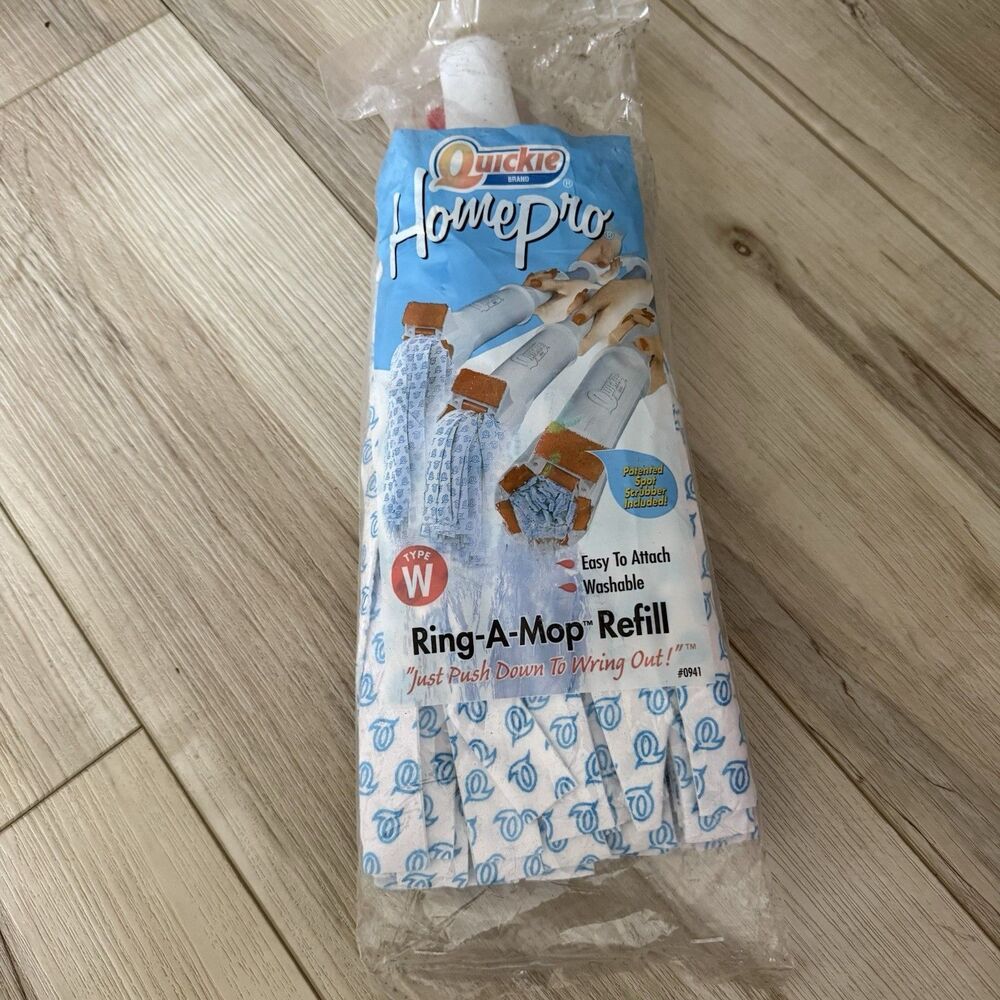“Quickie” Home Pro Ring-A-Mop Refill Type W, #0941 NEW